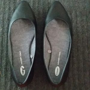 Dr. Scholl's Memory Foam Black Flats